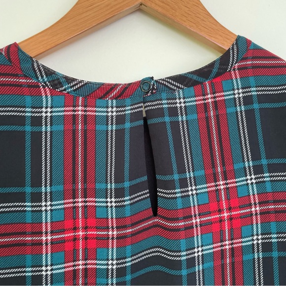 NWT Draper James Mommy Matching Holiday Dress Green Red M 7/8 Long Sleeve - Picture 4 of 8